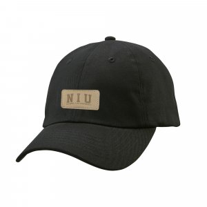 【團購商品，10個起做】NIU皮革標老帽_黑