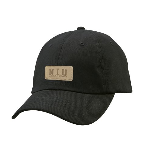 【團購商品，10個起做】NIU皮革標老帽_黑