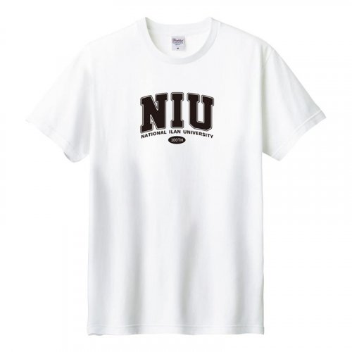 【百年限定款】NIU_100TH經典款短T_白