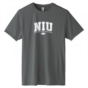 【百年限定款】NIU_100TH沁涼輕薄排汗短T_深灰